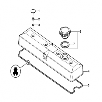 Group 11: Rocker Arm Cover, continued 第11組：搖臂蓋，