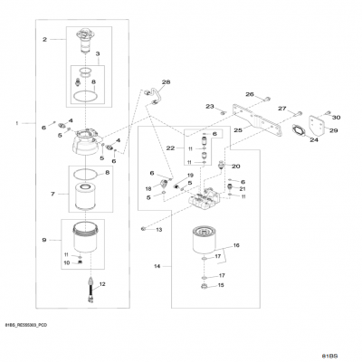 Group 81: Primary Fuel Filter, continued  第81組：燃油初級濾清器，&amp;ldquo;GM93289,&amp;rdquo;&amp;ldquo;GM93285,&amp;rdquo;&amp;ldquo;GM91650,&amp;rdquo;&amp;ldquo;GM85414,&amp